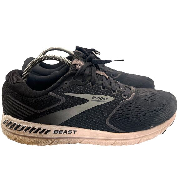 Brooks Beast 20 Men\'s Size 10.5 D (Medium) Running Athletic Shoes Black/gray